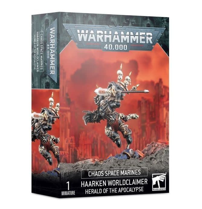 Warhammer 40K Chaos Space Marines - Haarken Worldclaimer - WiredVillage Games - Games Workshop